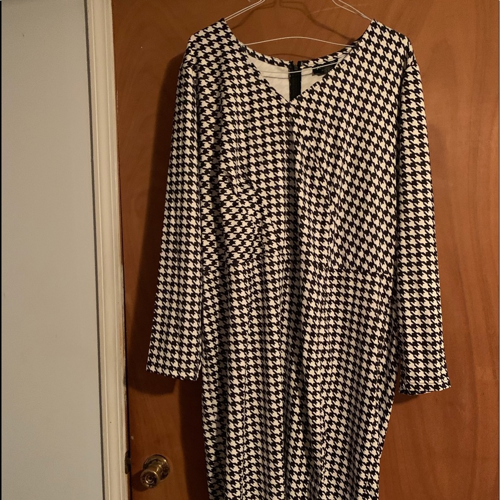 Houndstooth Dress